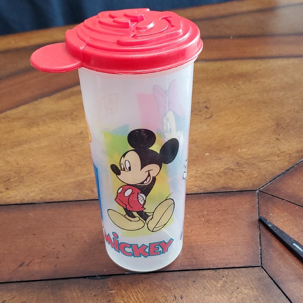 Tupperware Disney Mickey Mouse Red Snack Container - Picture 2 of 6